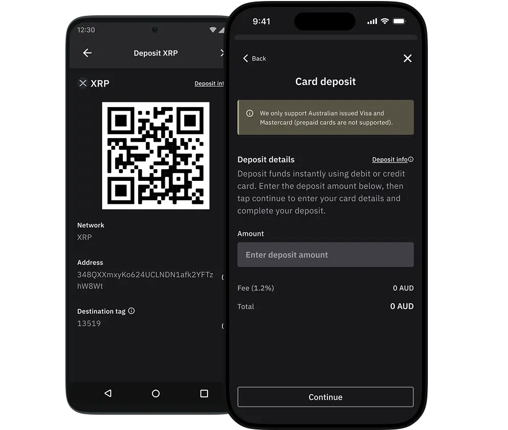 Quick and easy deposits